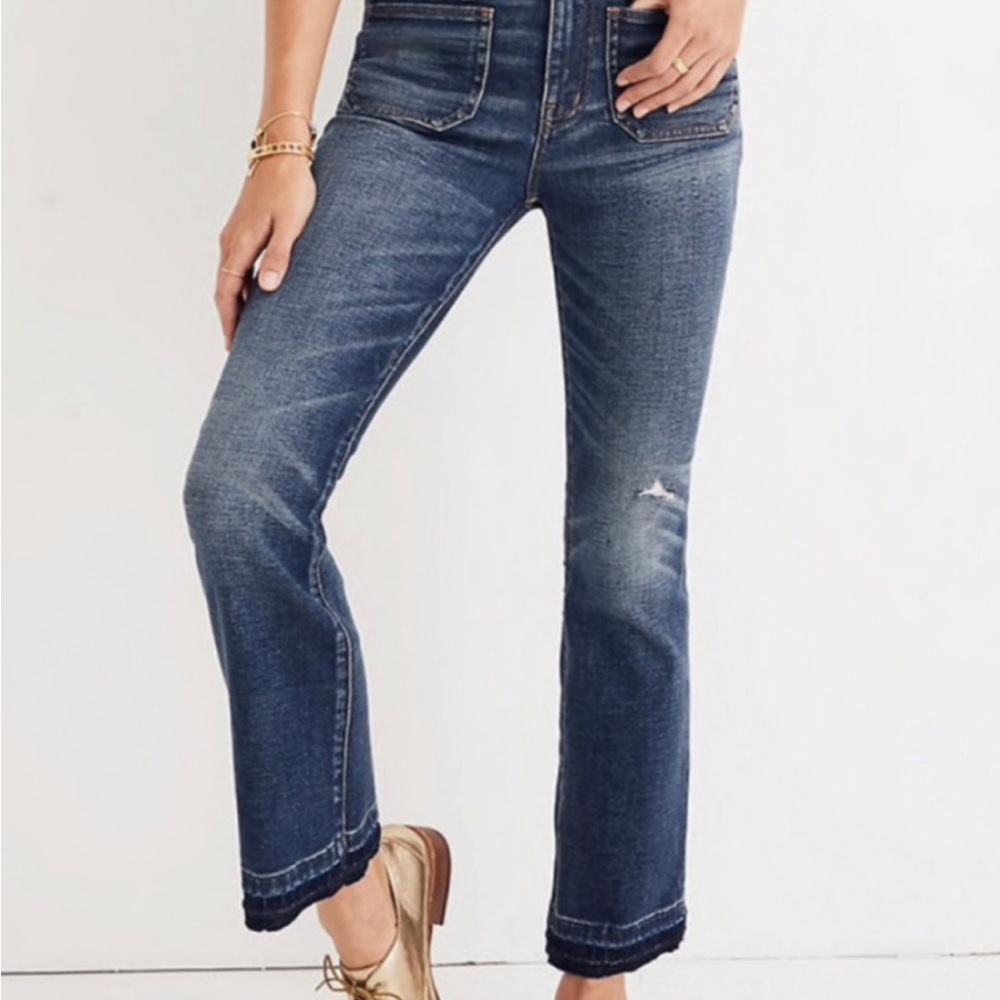 Madewell Cali-Demi cropped jeans